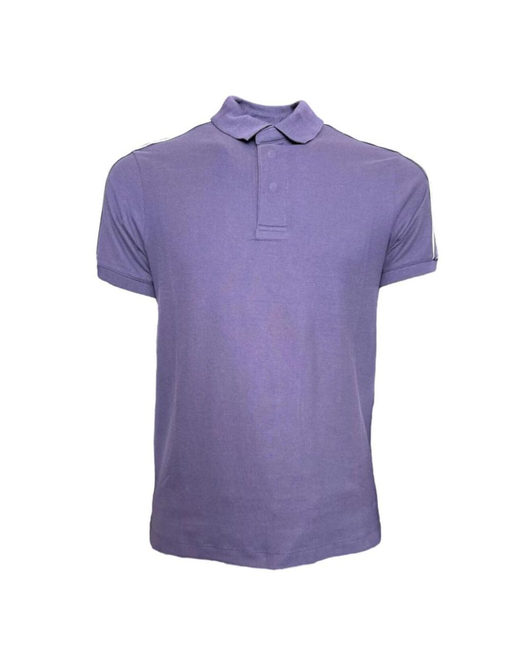 Emporio Armani Purple Polo Shirts for men