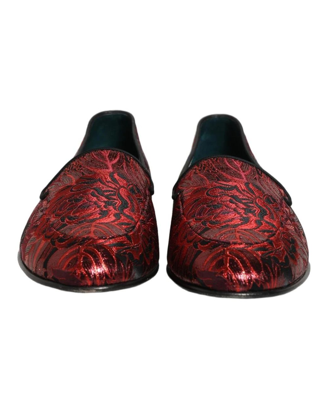 Dolce & Gabbana Red Loafers for men