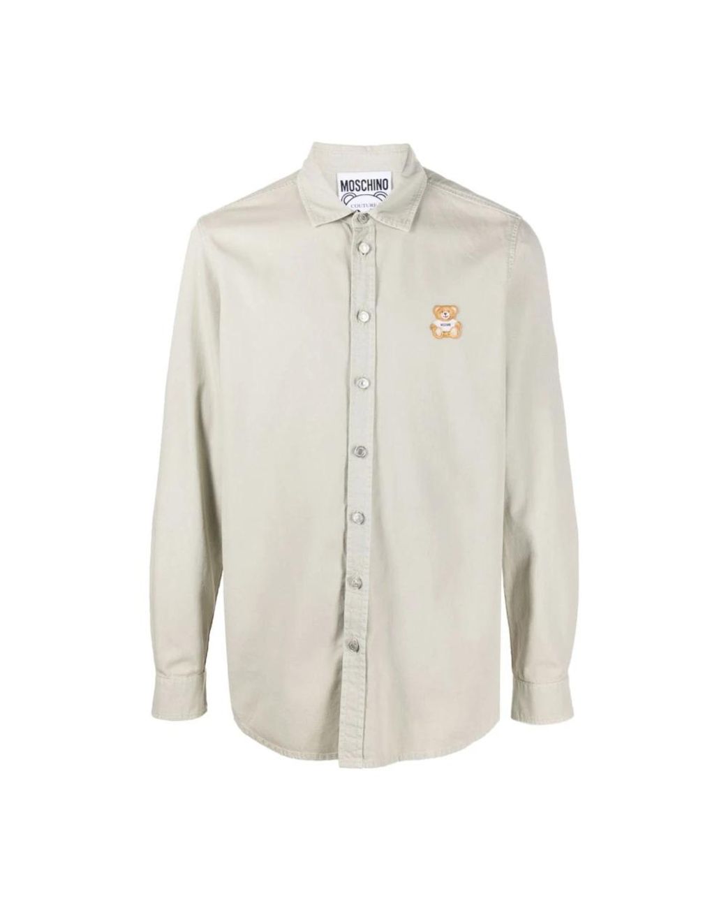 Moschino White Casual Shirts for men