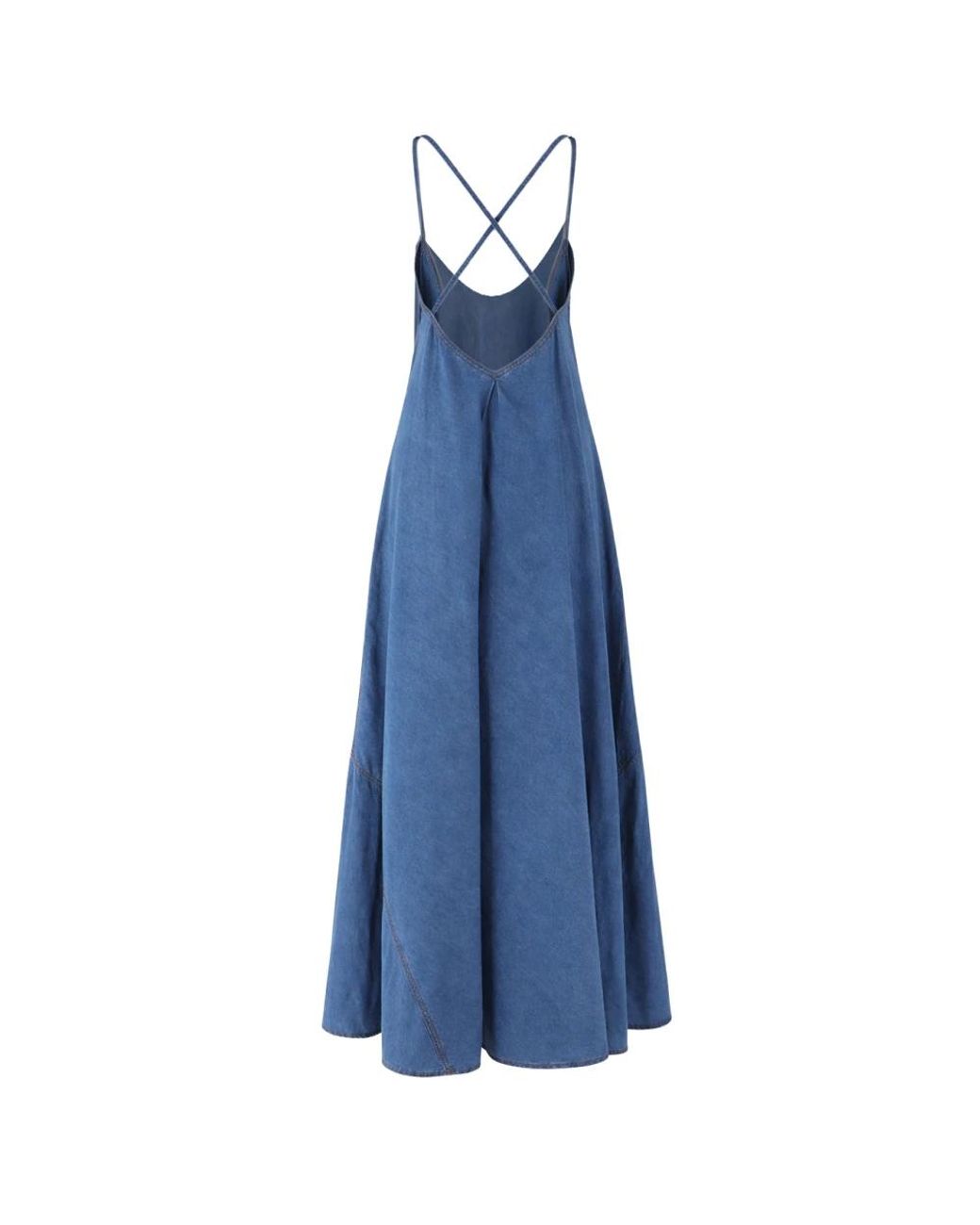 Ermanno Scervino Blue Maxi Dresses