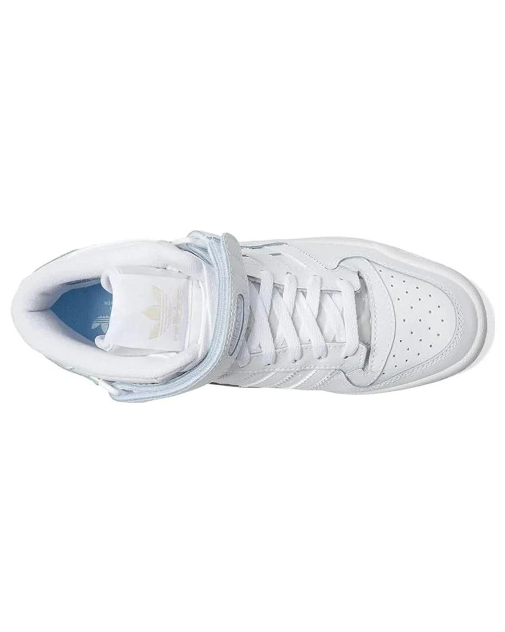 Adidas White Forum Mid