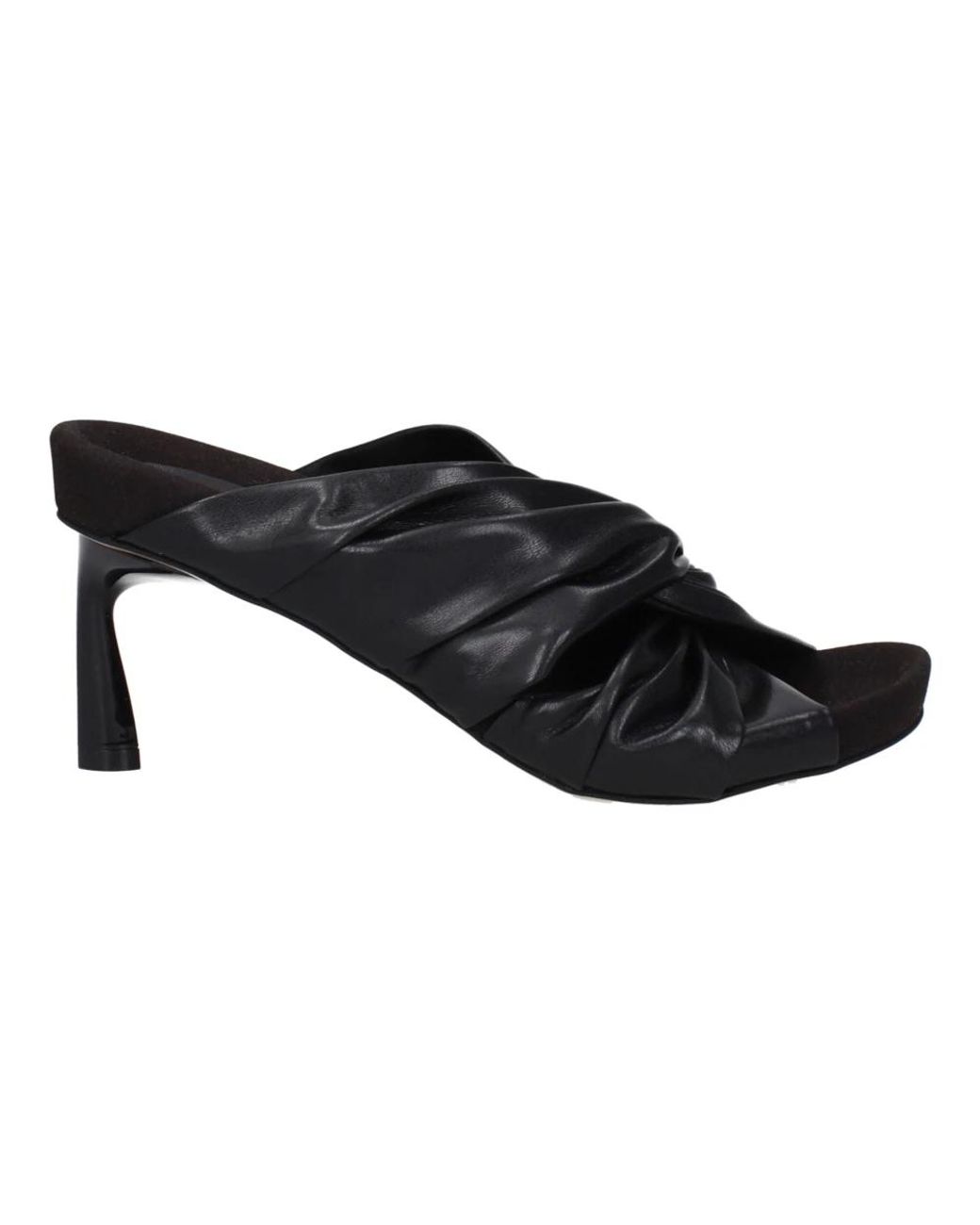 Stella McCartney Black Heeled Mules