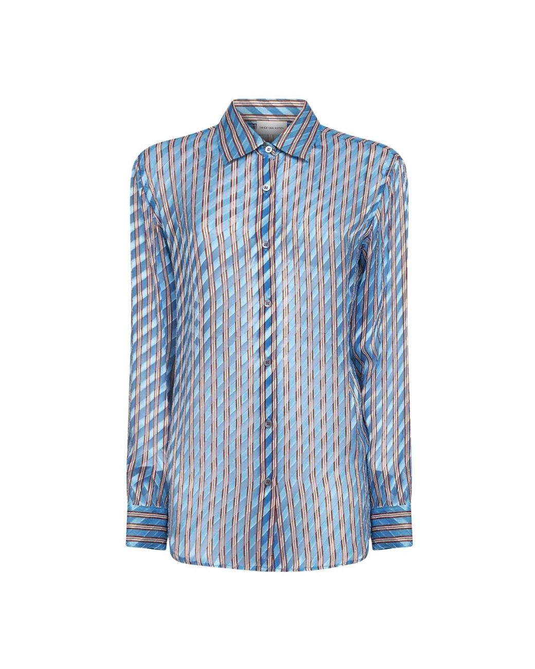 Dries Van Noten Blue Shirts