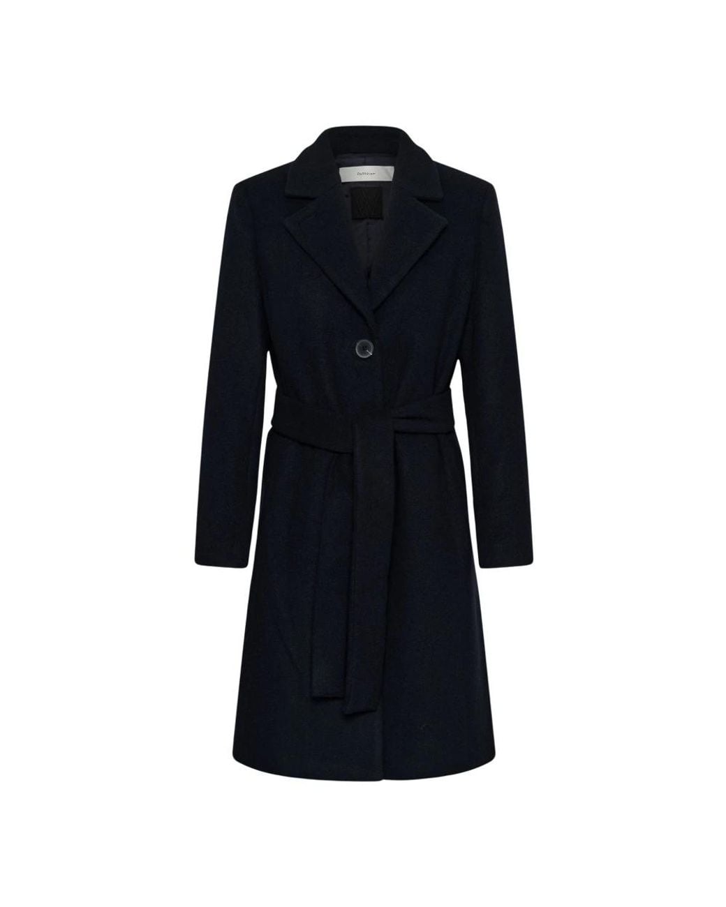 Inwear Blue Belted Coats