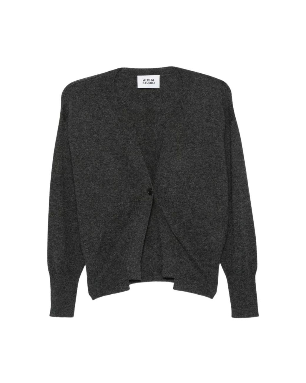 Cardigans Alpha Studio en coloris Black