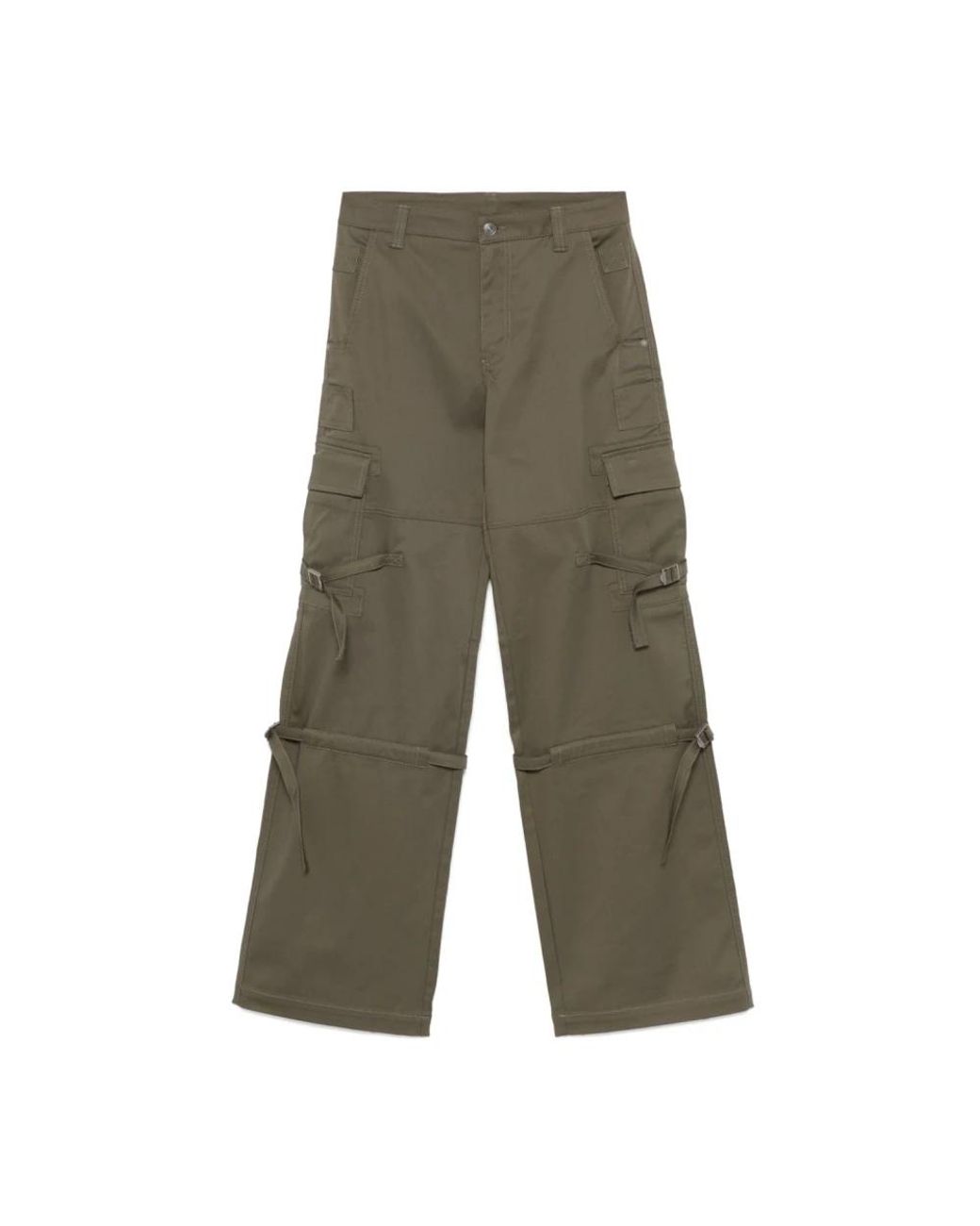 Ermanno Scervino Green Wide Trousers