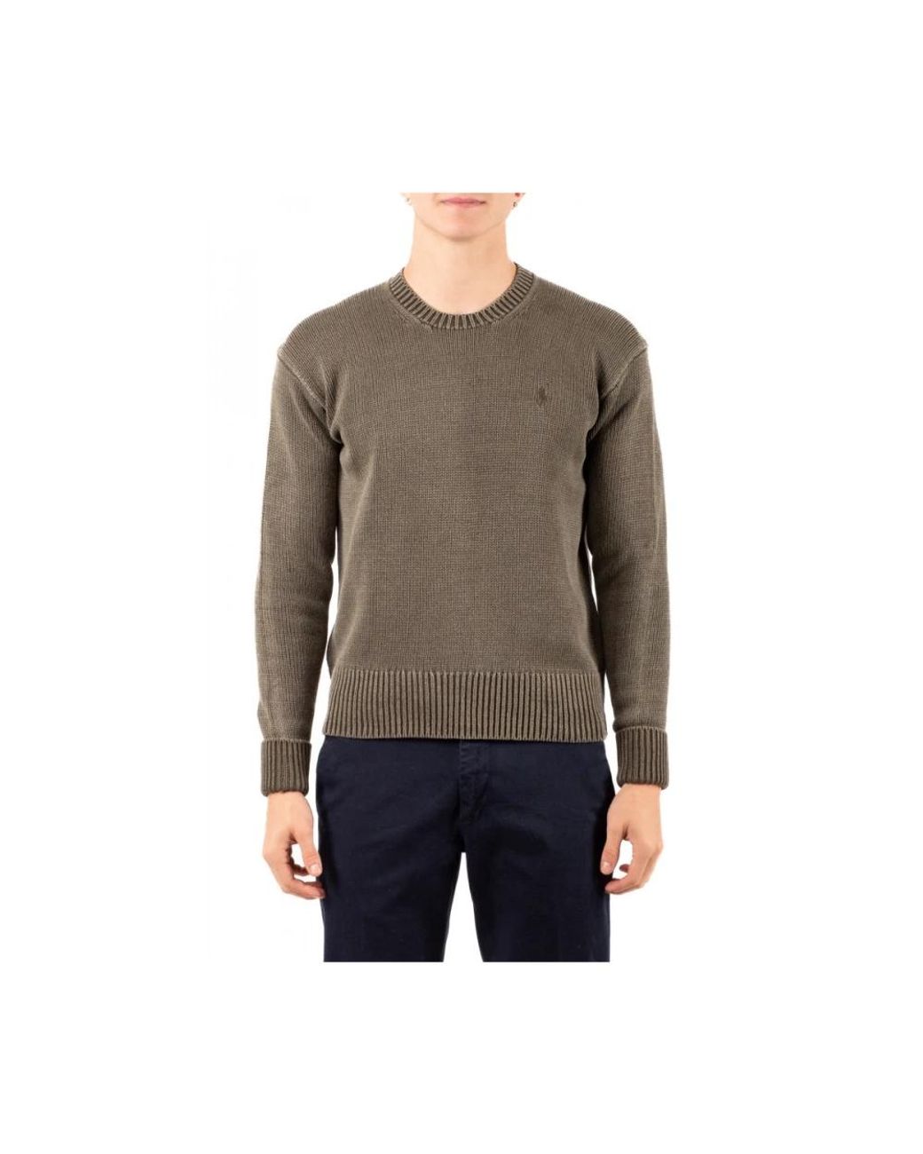 Ralph Lauren Brown Round-Neck Knitwear for men