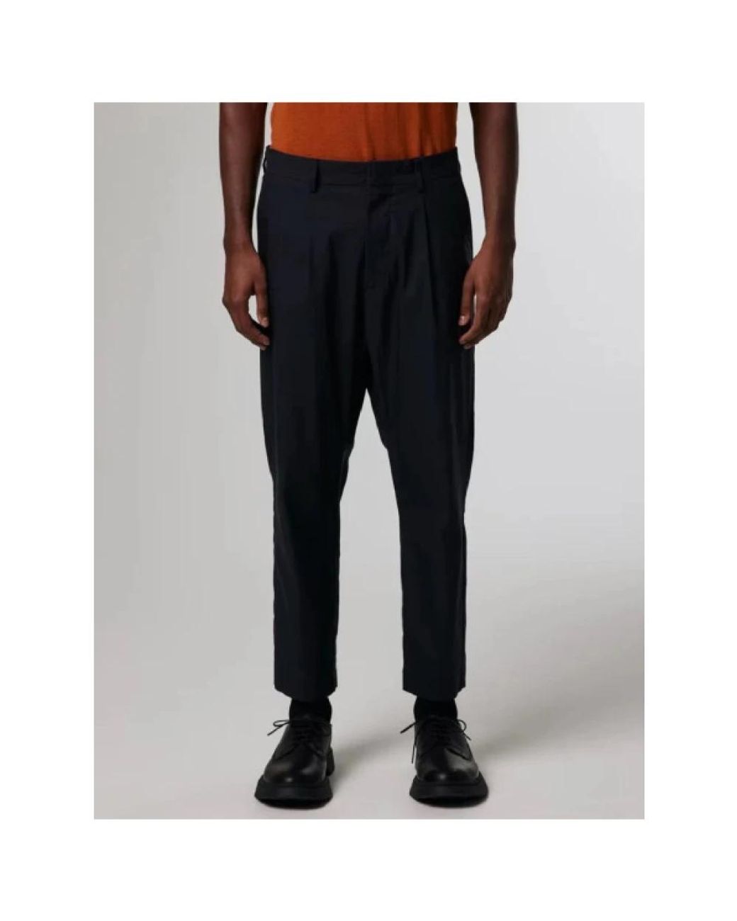 NN07 Blue Suit Trousers for men