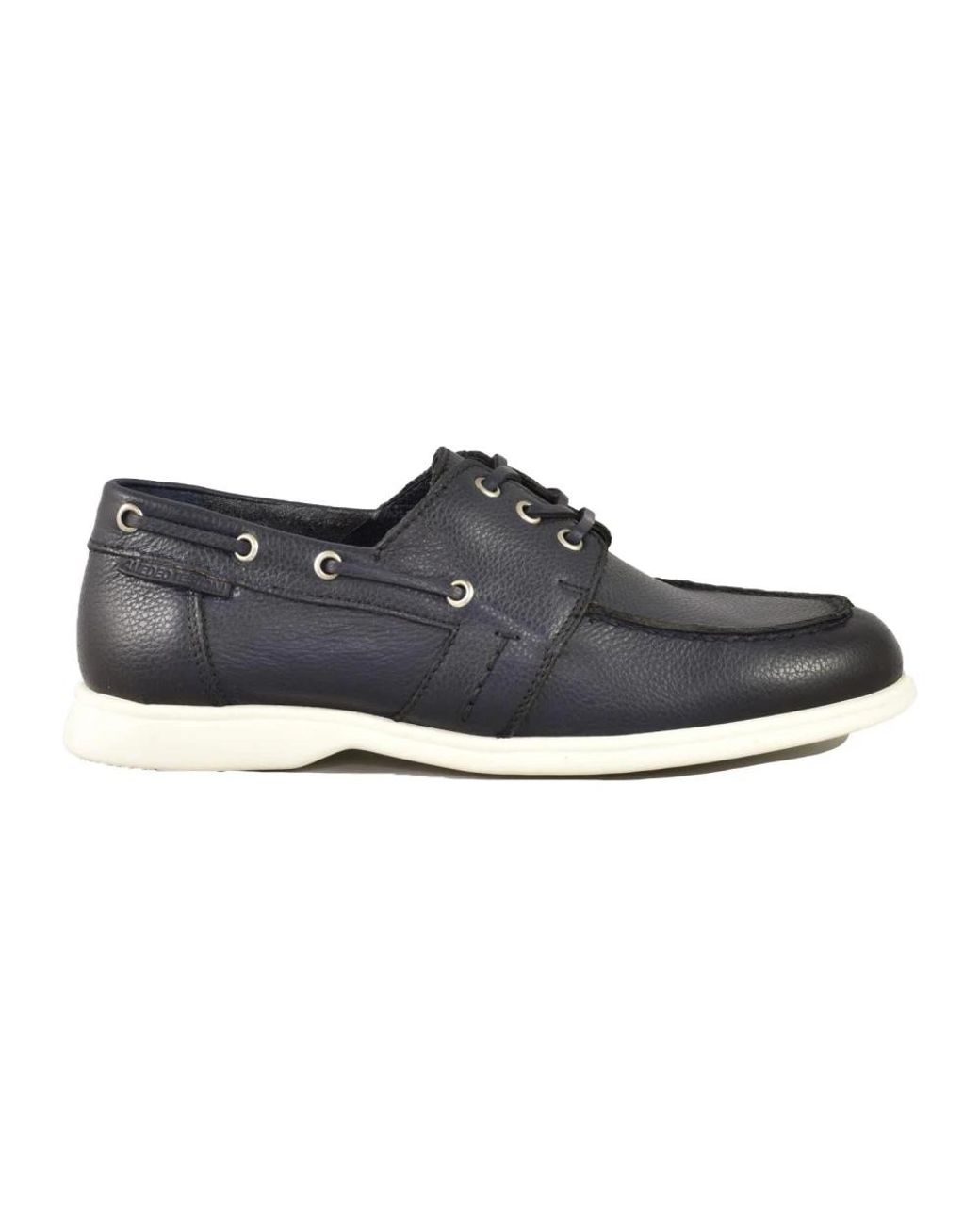 Testoni Lederschuhe - gummisohle in Blue für Herren