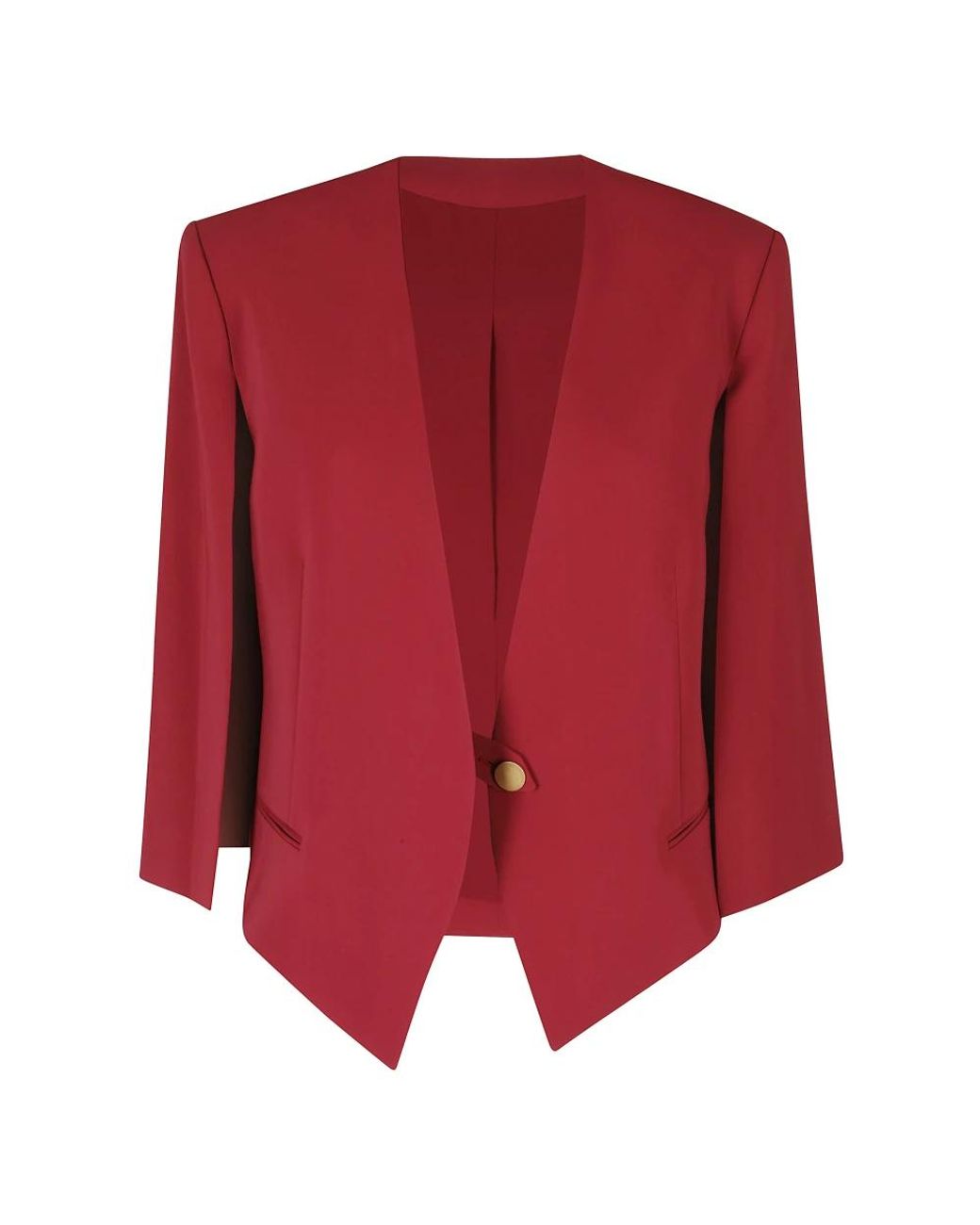 Alberta Ferretti Giacca Cady Stretch in het Red