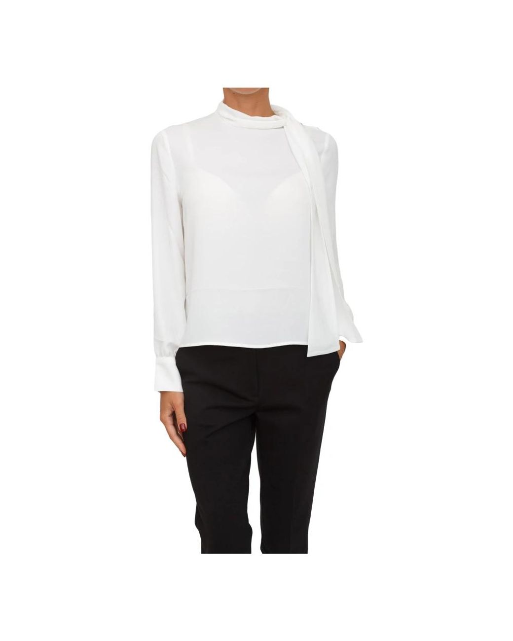 Liu Jo White Long Sleeve T-Shirts