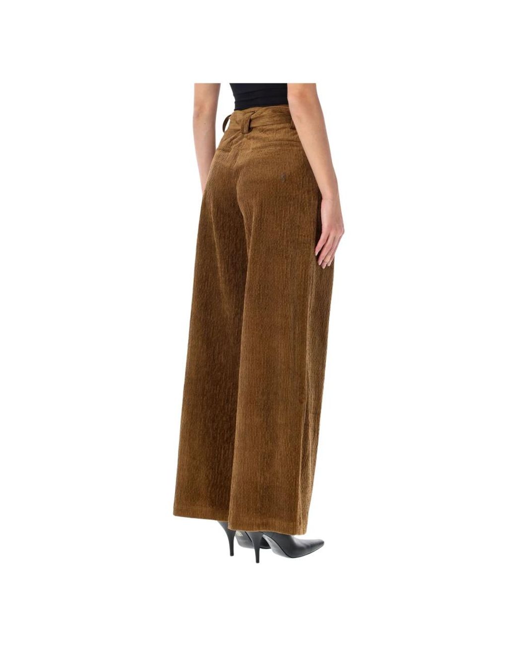 Sessun Brown Wide Trousers