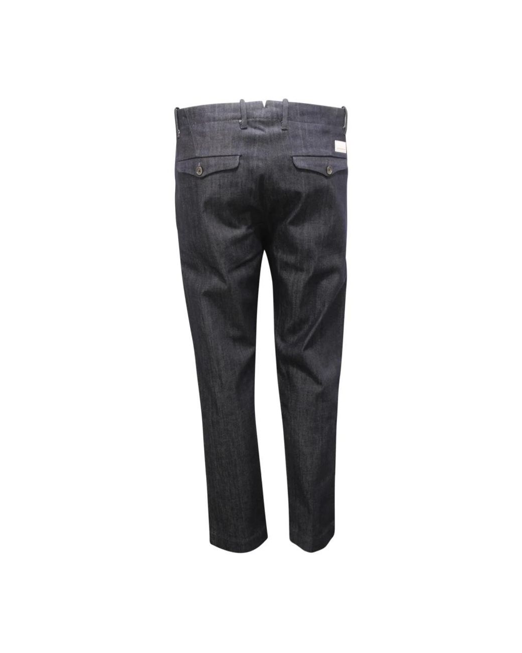 Nine:inthe:morning Gray Straight Trousers for men