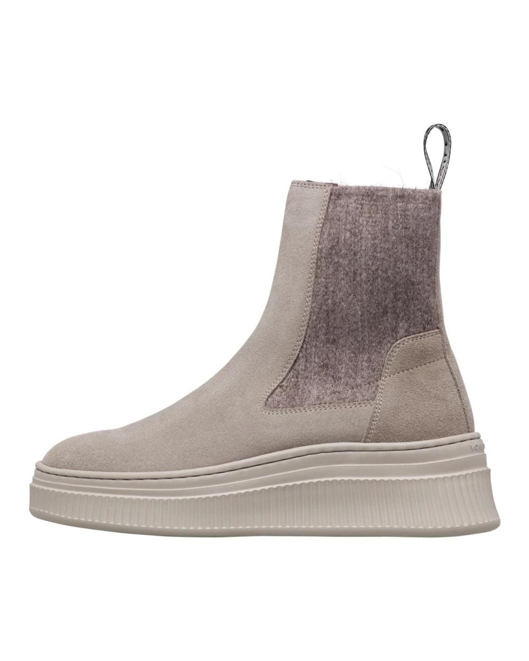 Voile Blanche Gray Chelsea Boots