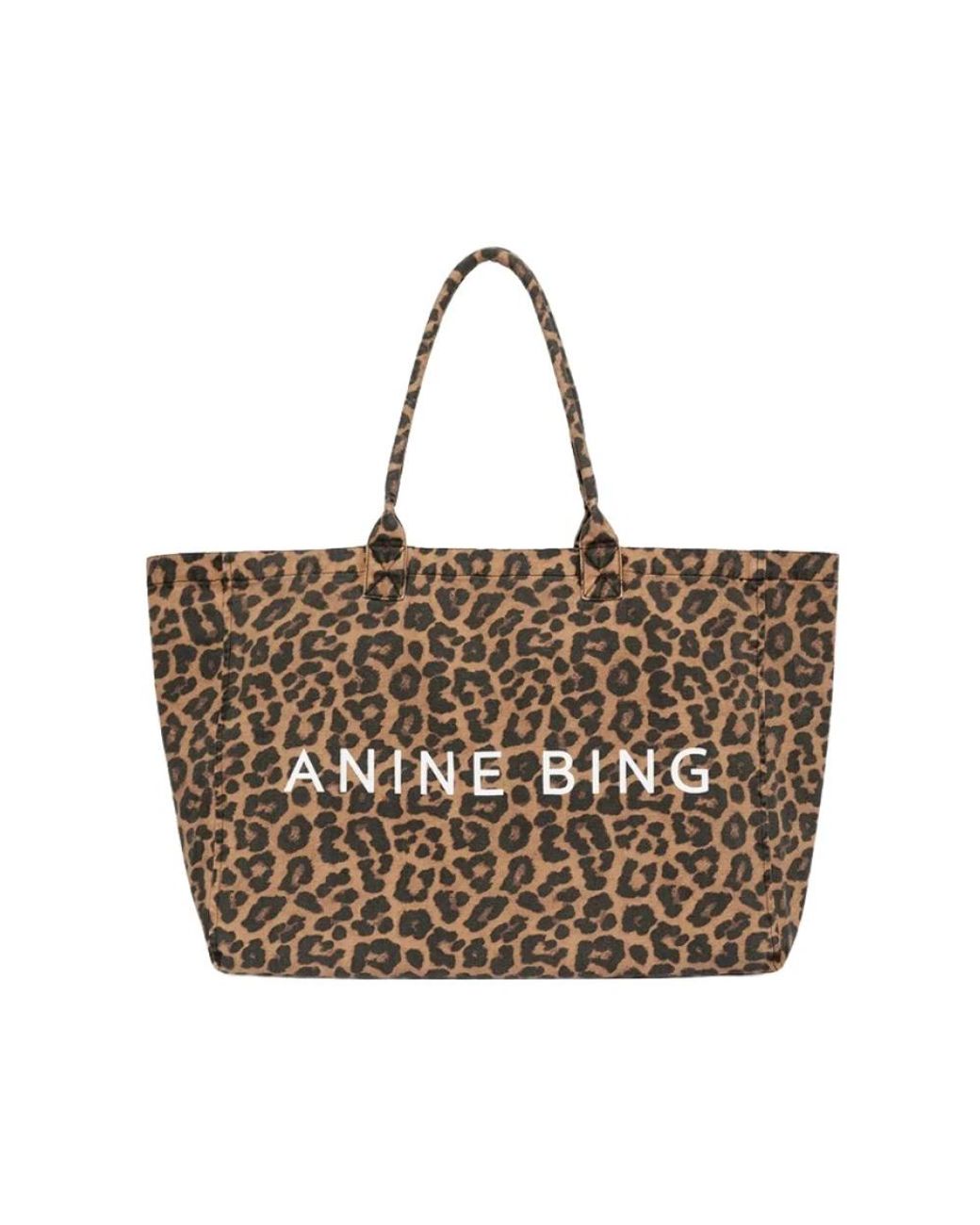 Anine Bing Brown Shopping Bags