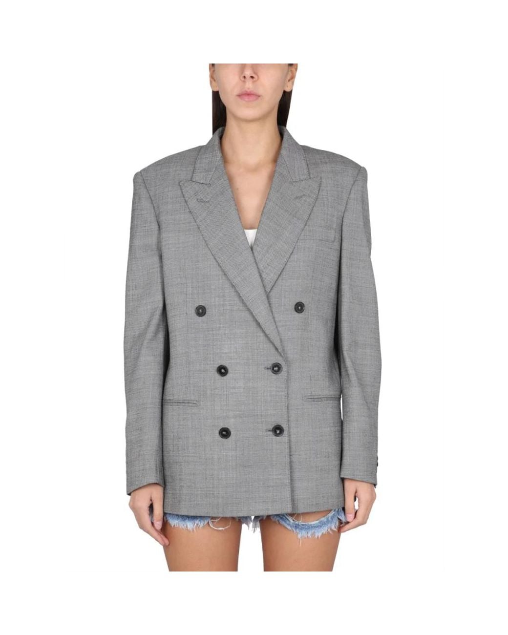 Stella McCartney Gray Blazers
