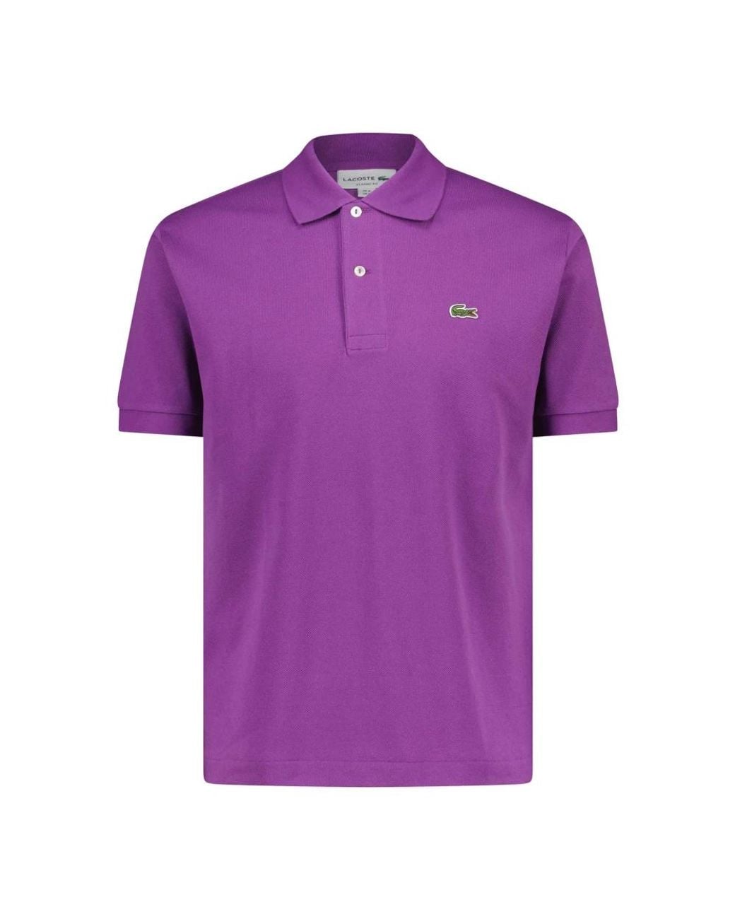 Lacoste Purple Polo Shirts for men