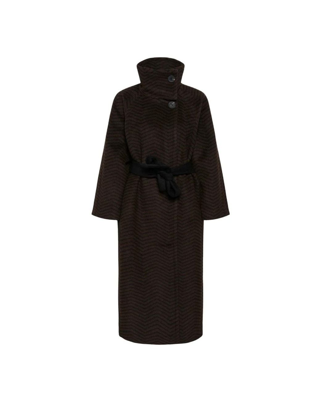 Inwear Black Belted Coats