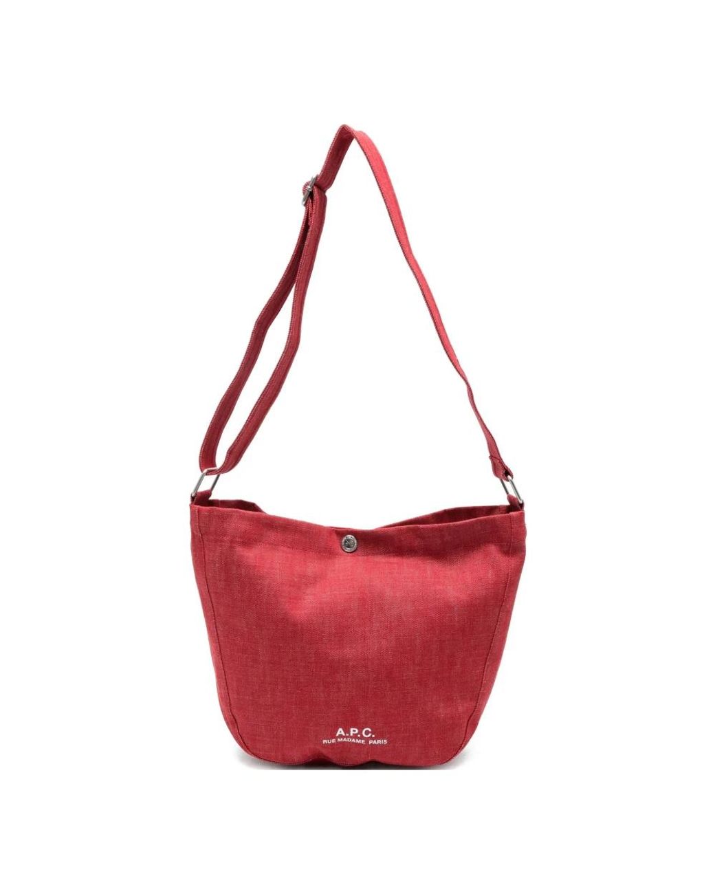 A.P.C. Red Shoulder Bags