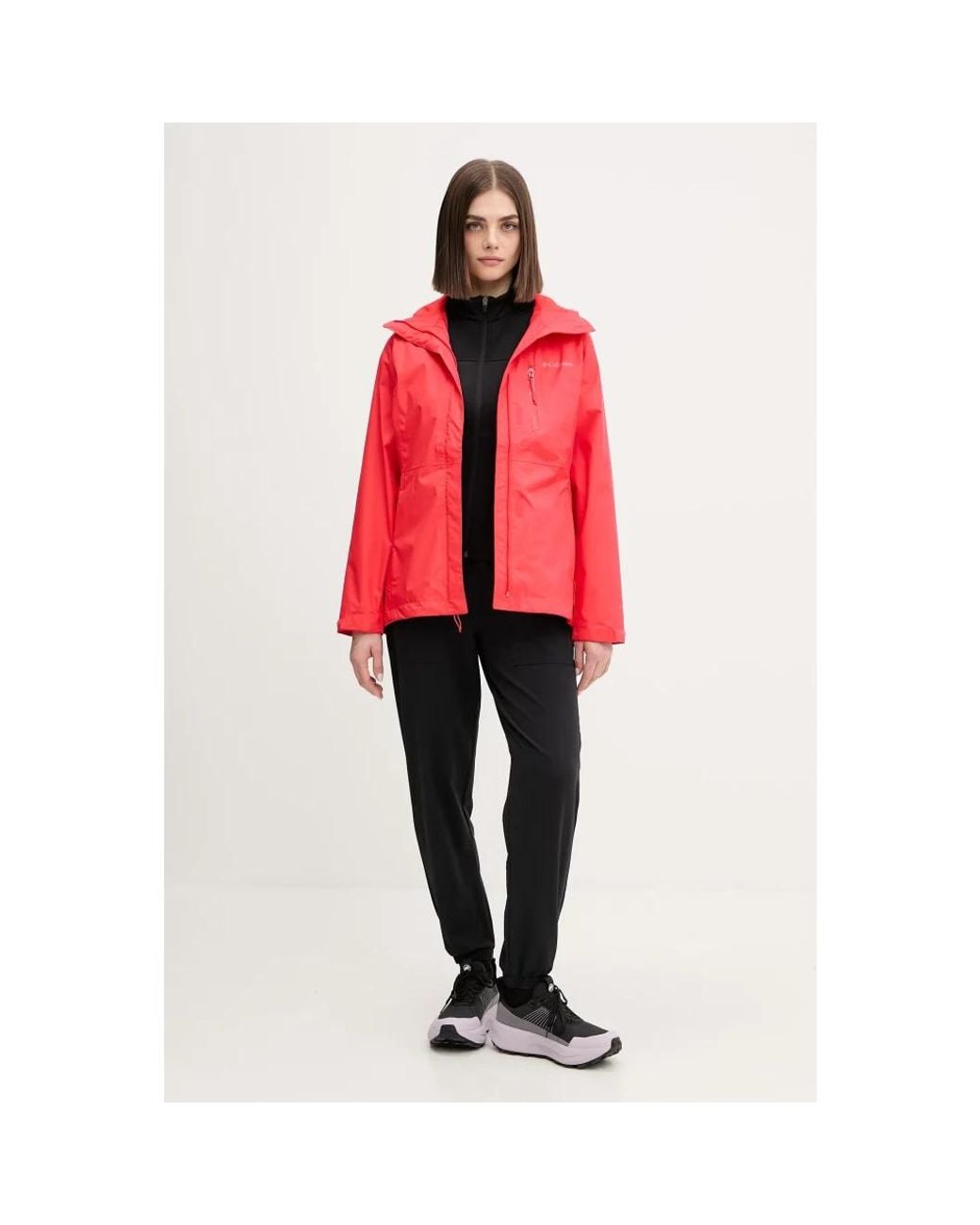 Rain Proof Jackets Columbia en coloris Red