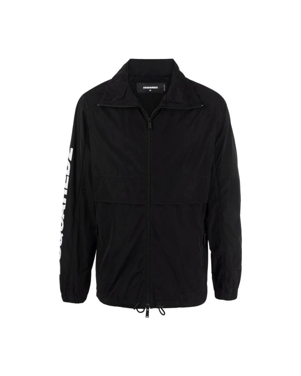 DSquared² Jassen ,Zwart ,Polyester Sportsjacket in het Black voor heren