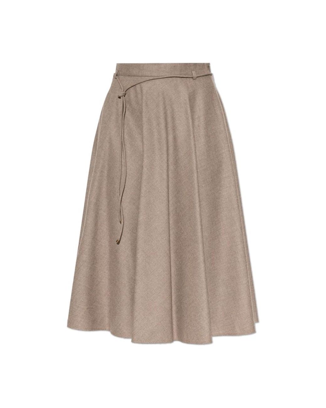 Max Mara Brown Midi Skirts