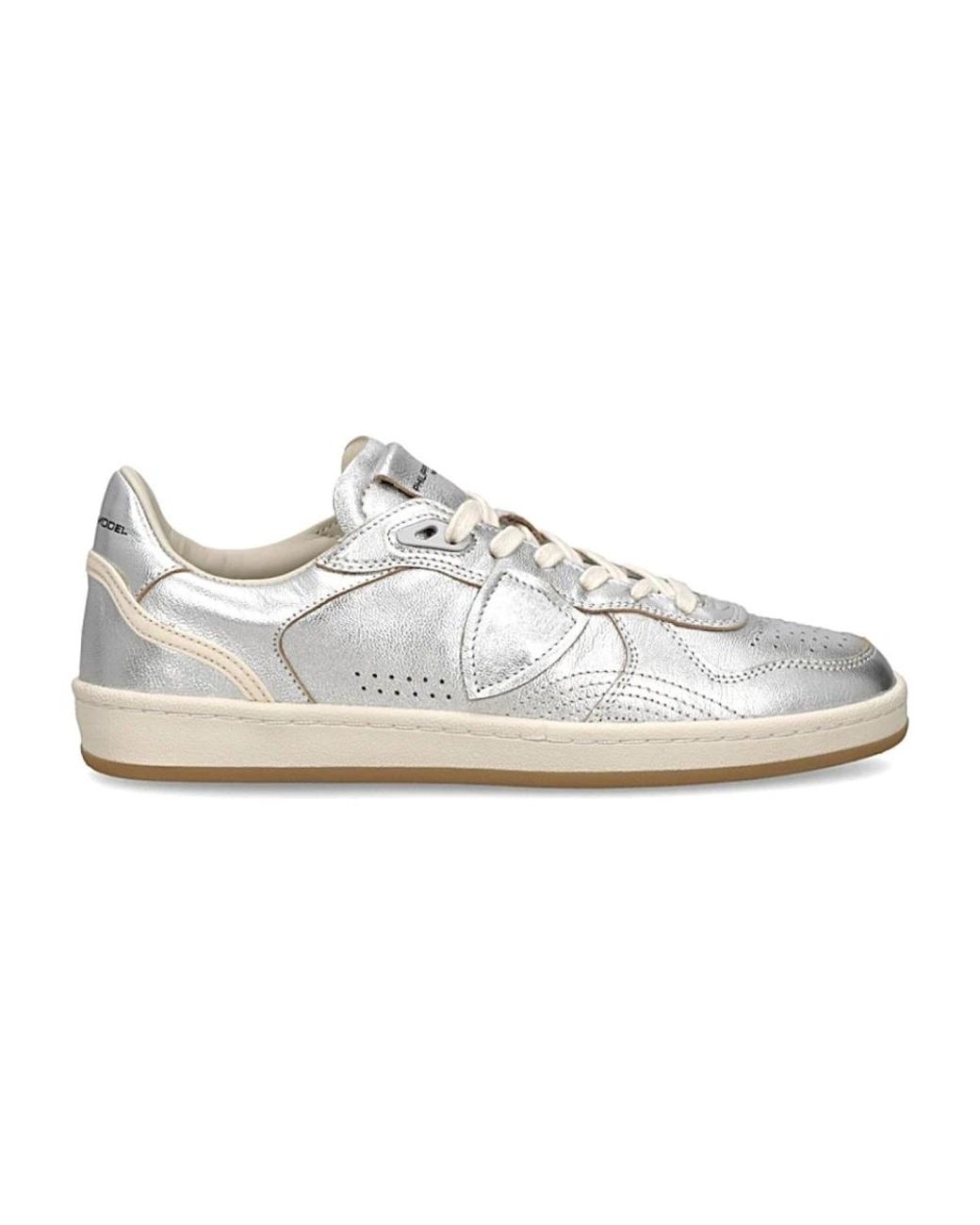 Sneakers Pgal Traforate di Philippe Model in White