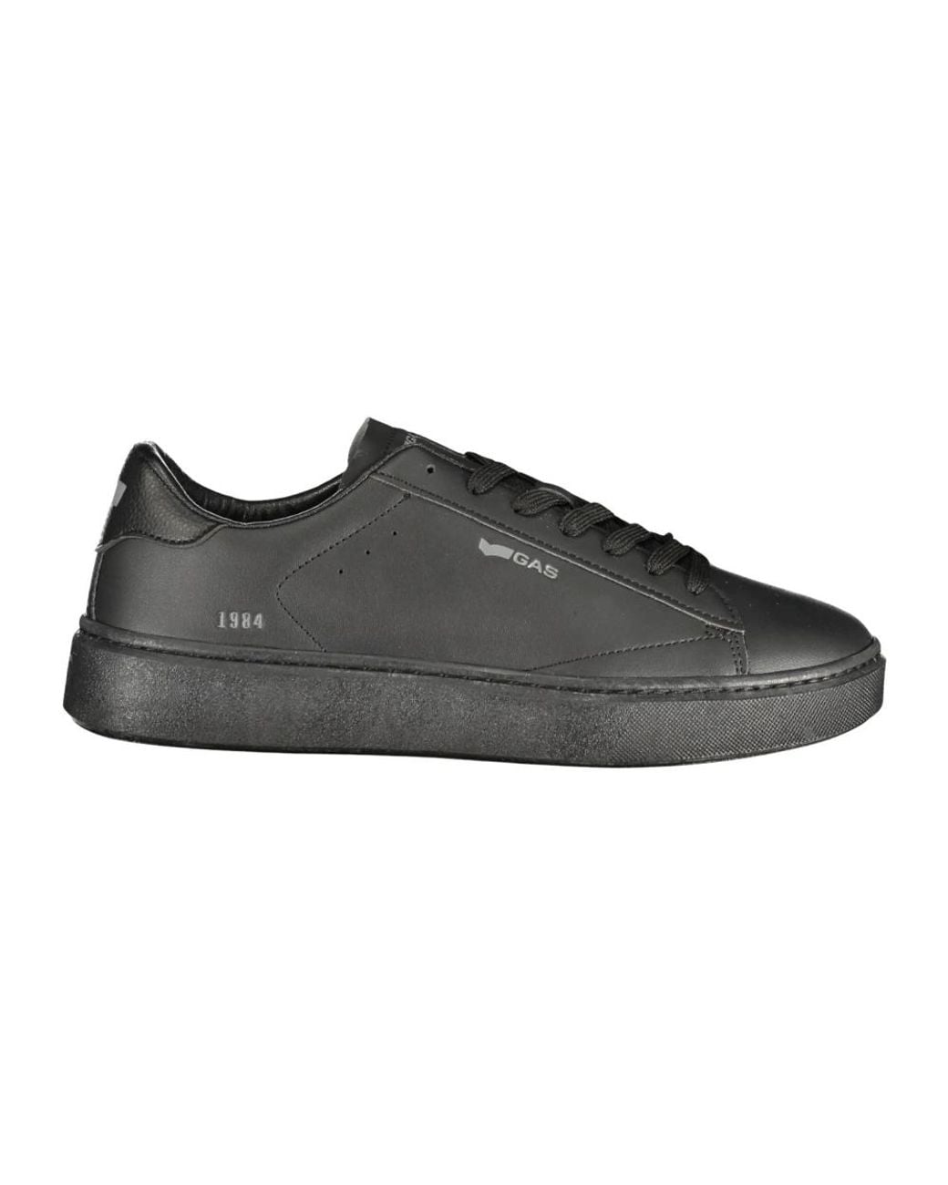 Gas Black Sneakers for men