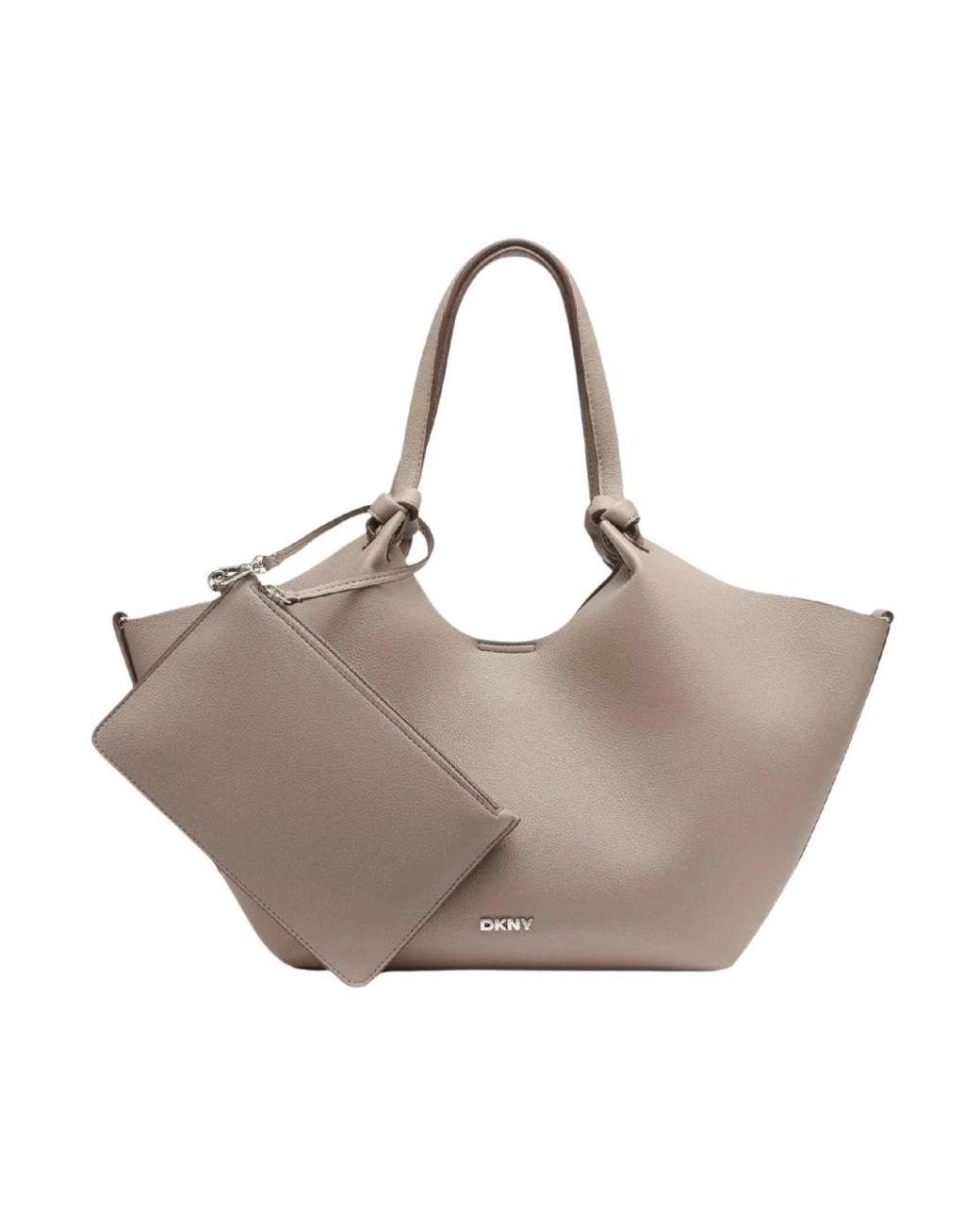 DKNY Gray Shopping Bags