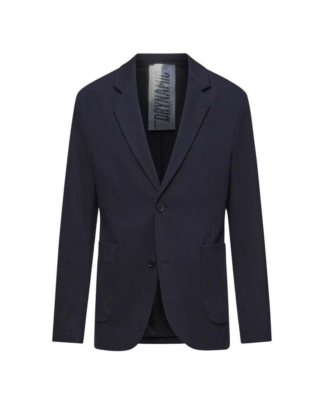 Drykorn Jassen ,Zwart ,Blazer Marls Style in het Blue voor heren