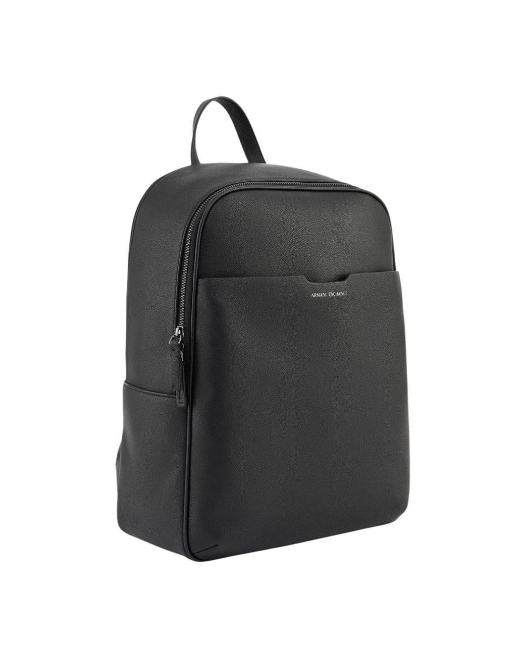 ARMANI EXCHANGE Black Backpacks for men