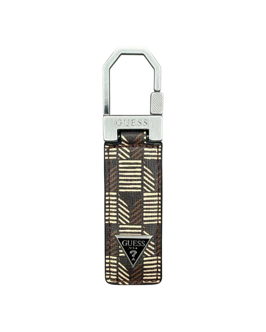 Guess Metallic Keychains for men