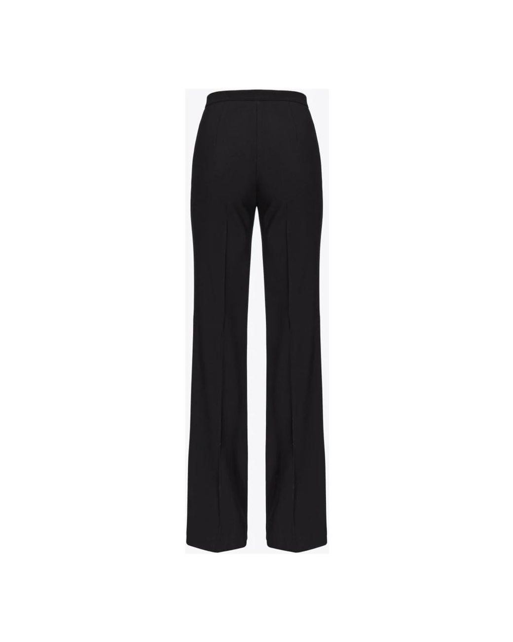 Pinko Black Wide Trousers
