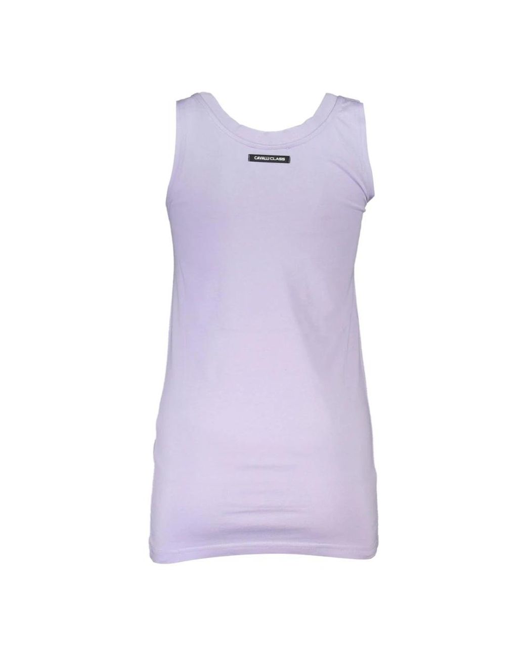 Roberto Cavalli Purple Sleeveless Tops