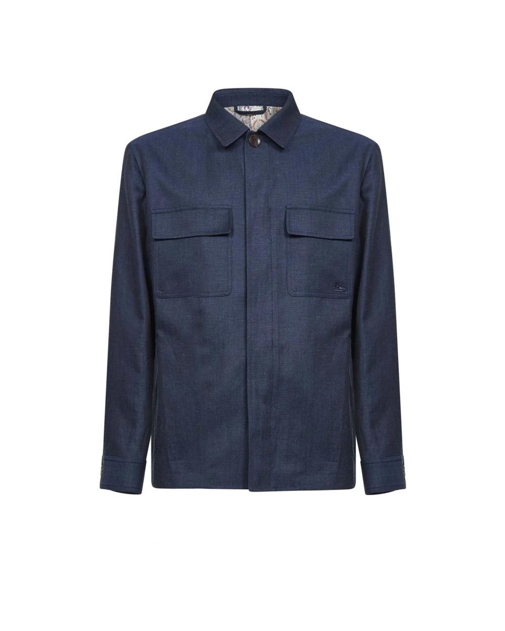Light Jackets Etro pour homme en coloris Blue