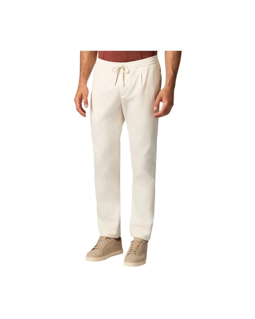 Brooks Brothers Natural Straight Trousers for men