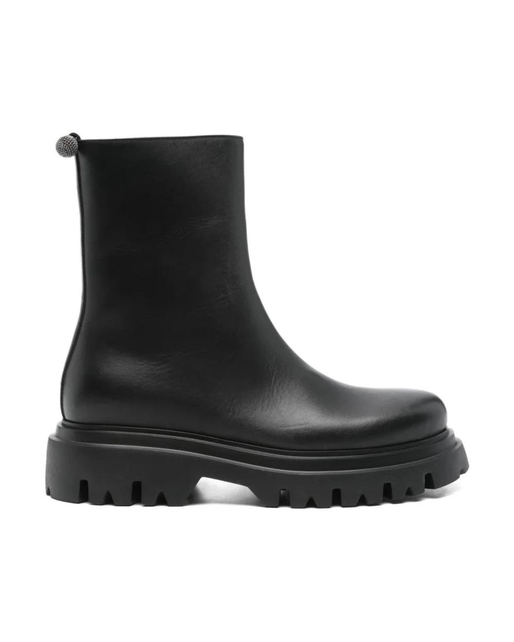 Fabiana Filippi Black Ankle Boots