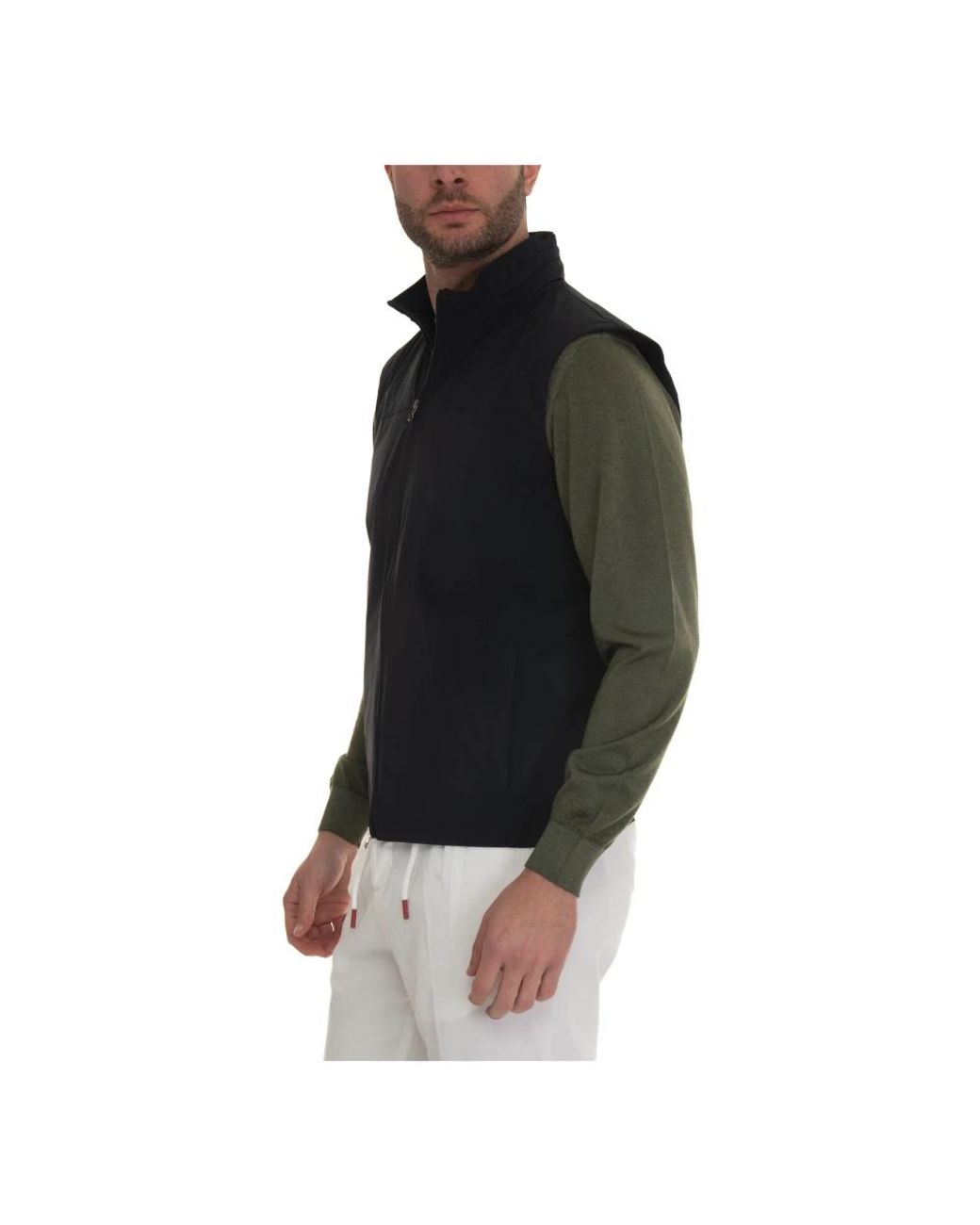 KIRED Black Vests for men