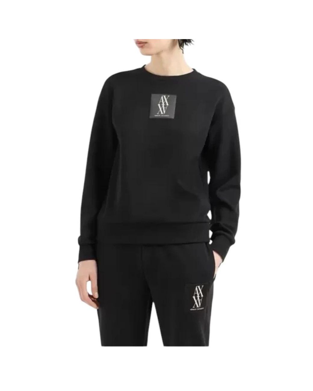 ARMANI EXCHANGE Black Sweatshirts
