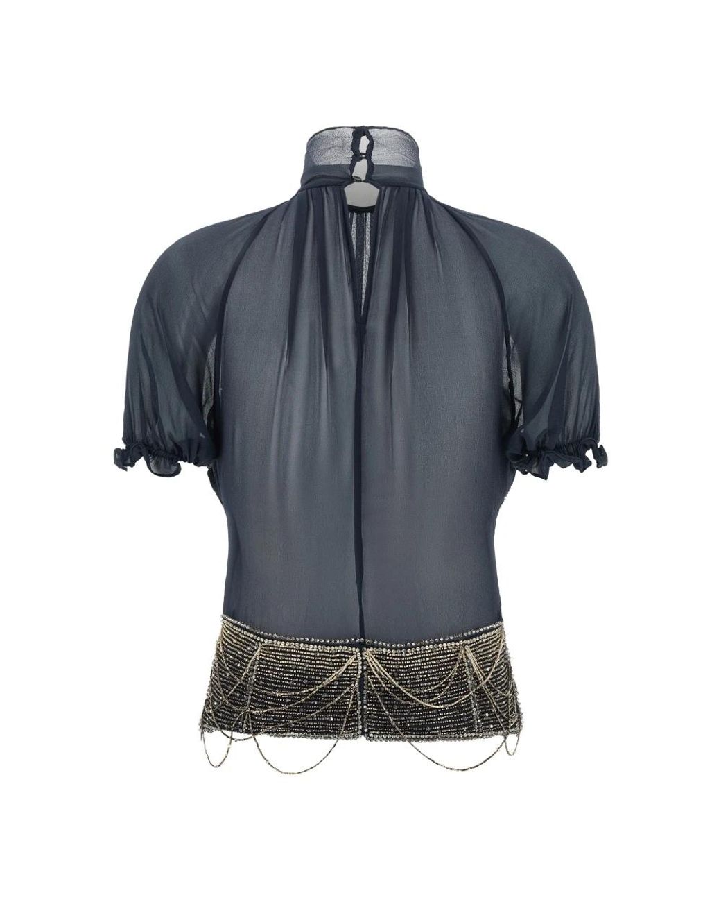 The Attico Blue Blouses