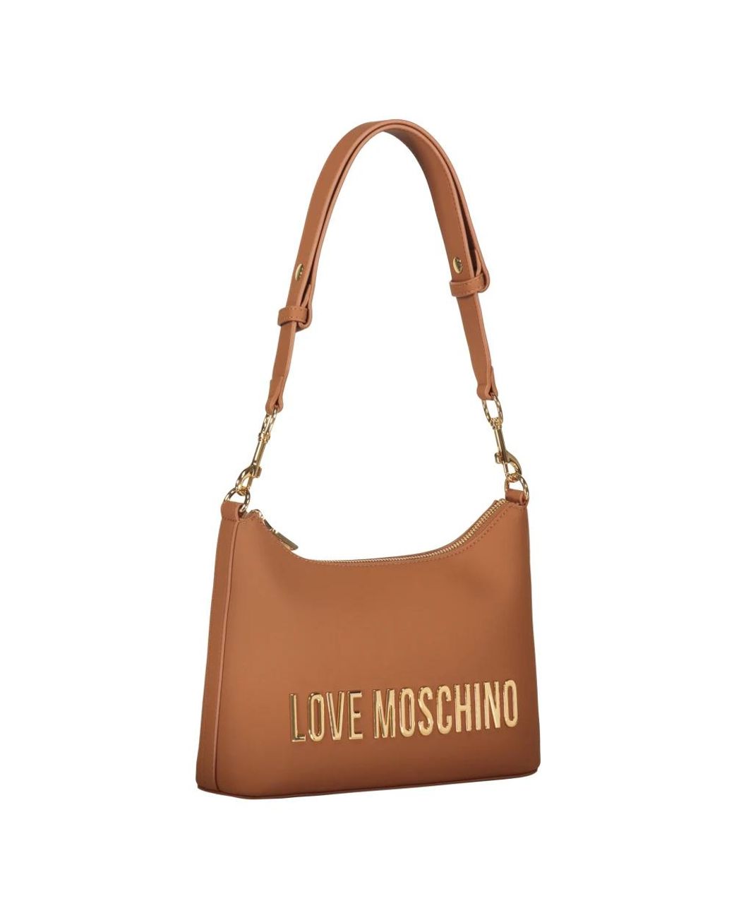 Love Moschino Brown Shoulder Bags