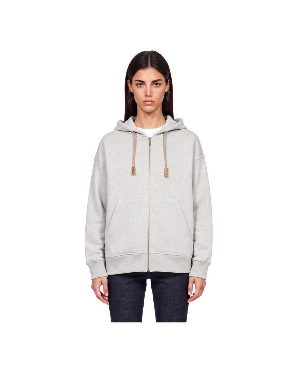 Zip-Throughs Max Mara de color Gray