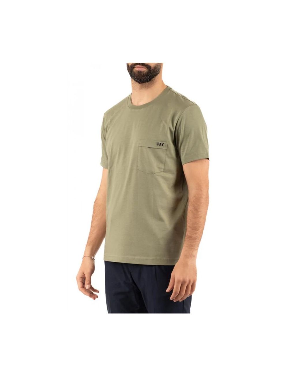 Fay Green T-Shirts for men