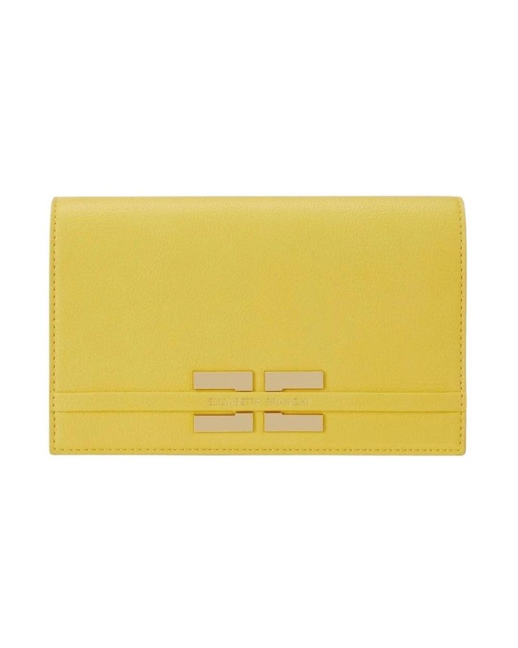 Elisabetta Franchi Yellow Cross Body Bags
