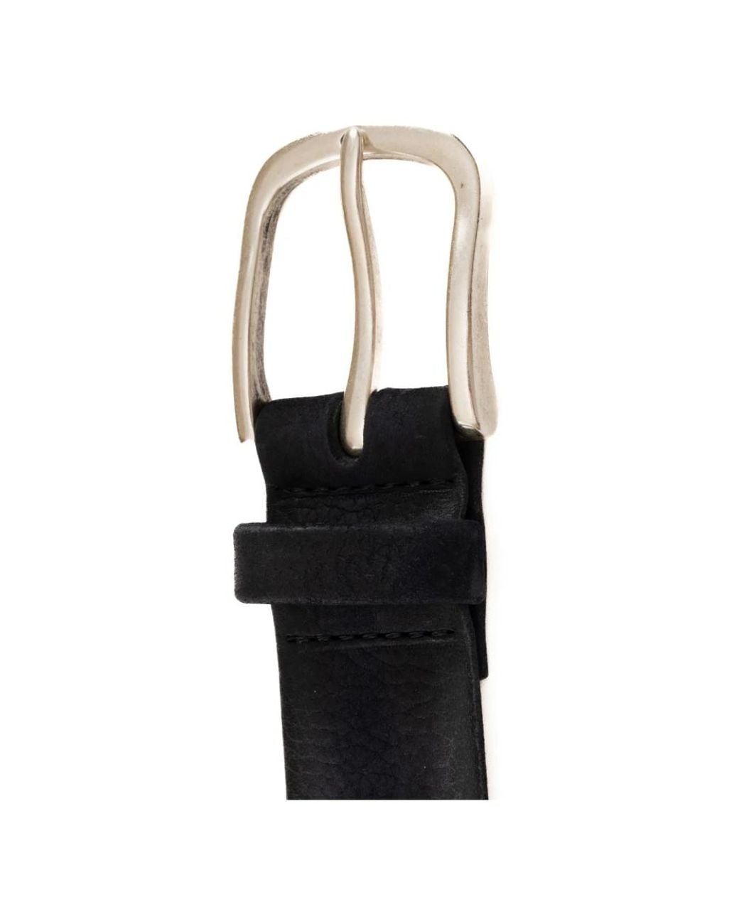 Orciani Black Belts for men
