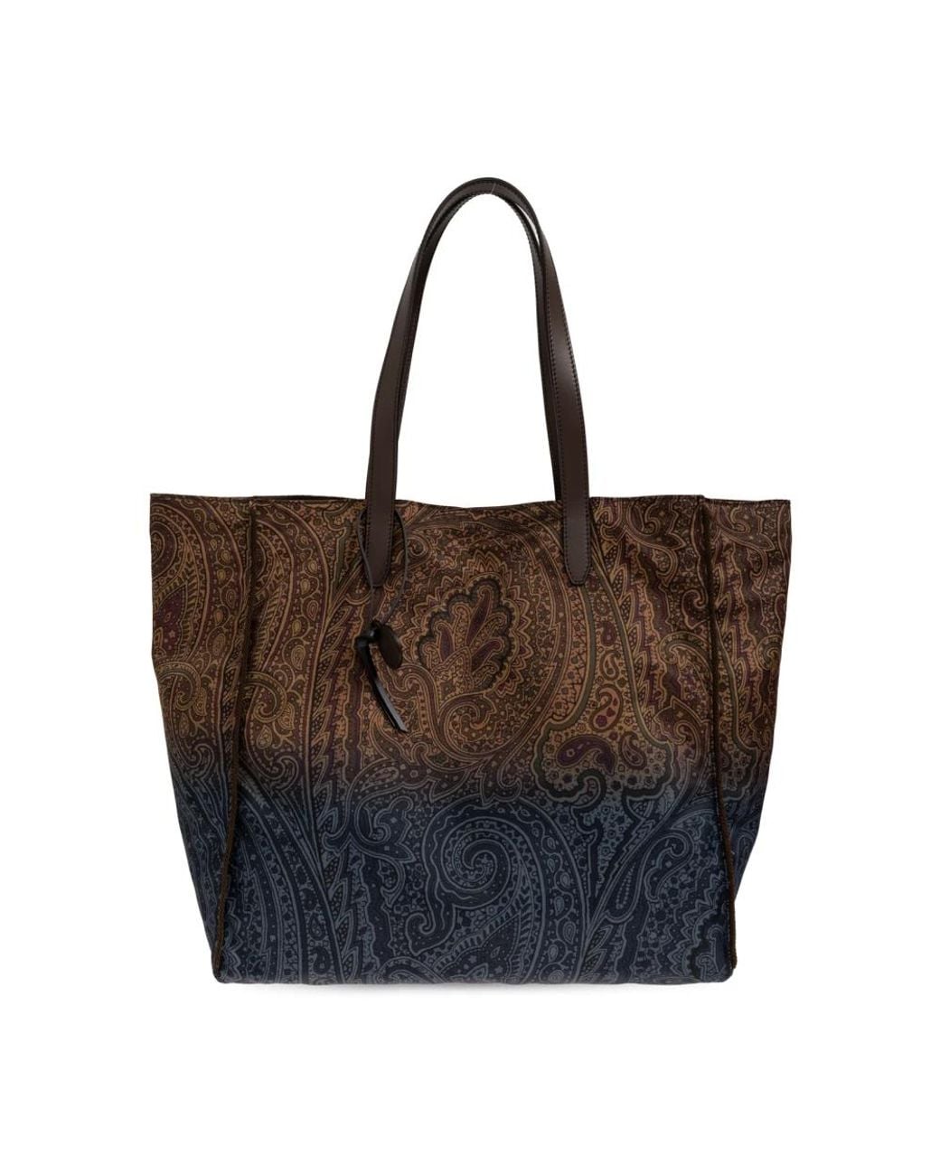 Etro Brown Shopping Bags
