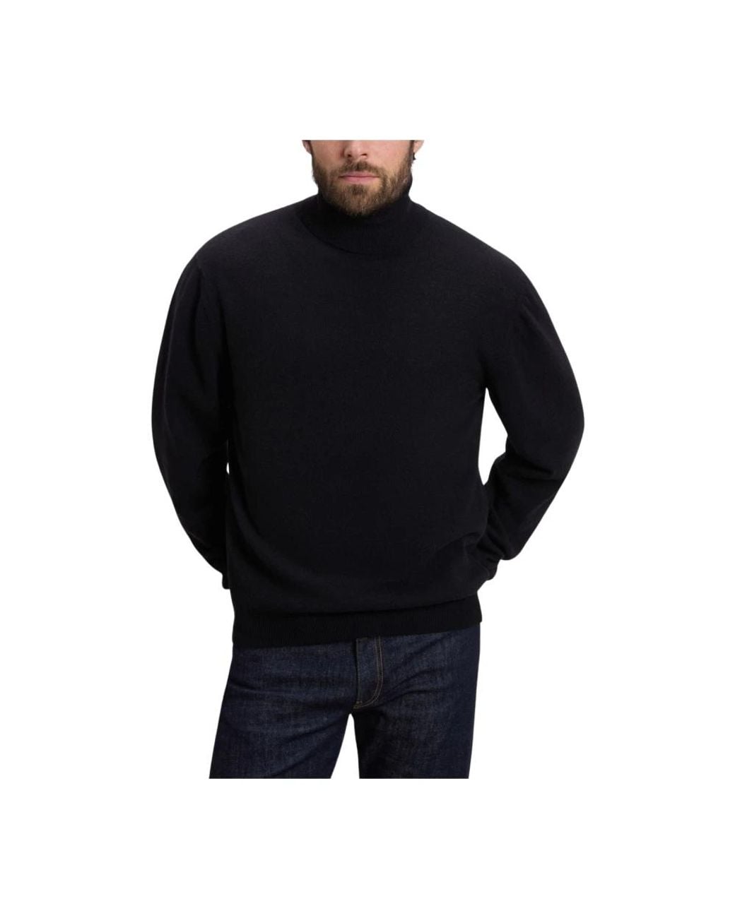 Woolrich Black Turtlenecks for men