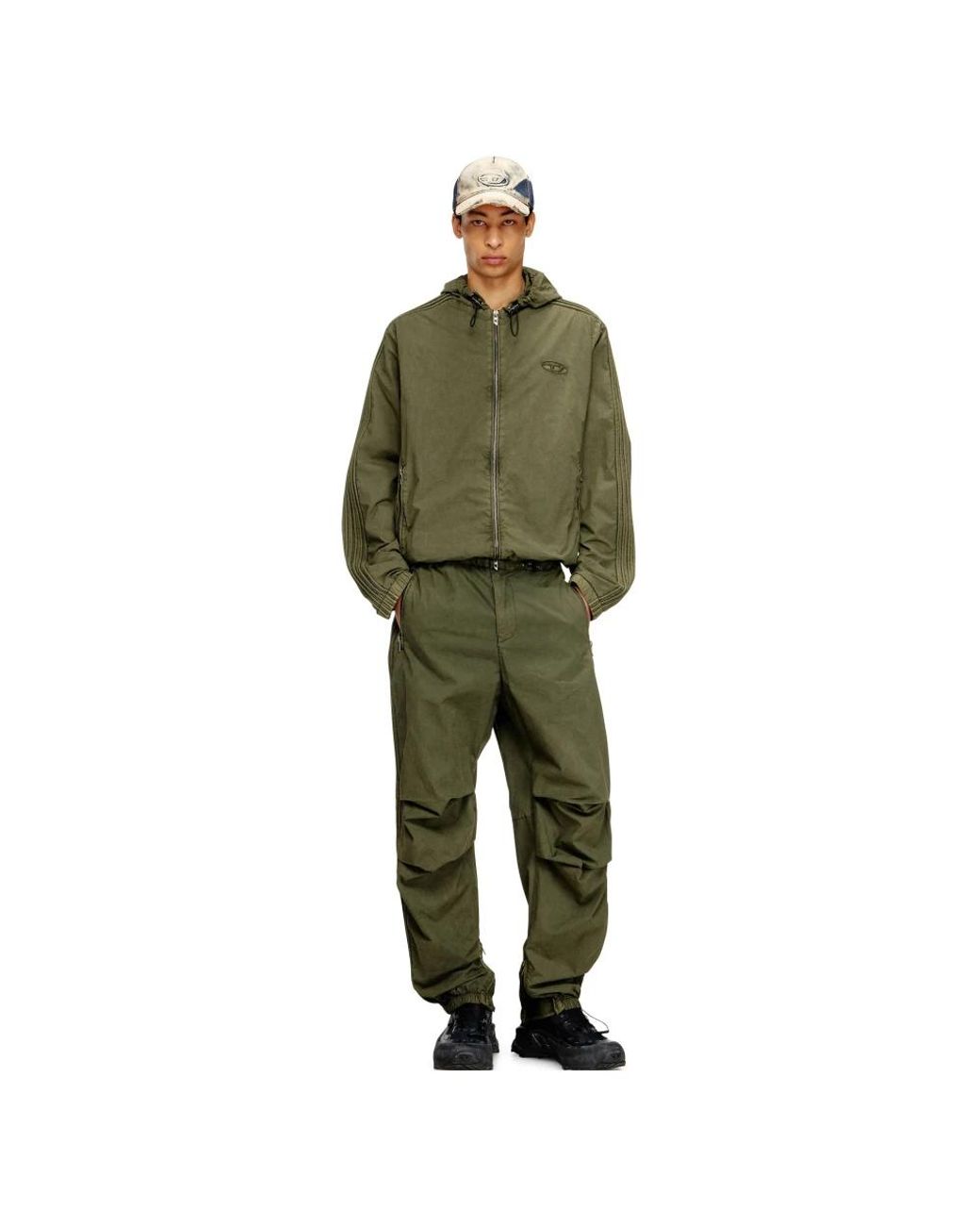DIESEL Green Light Jackets for men
