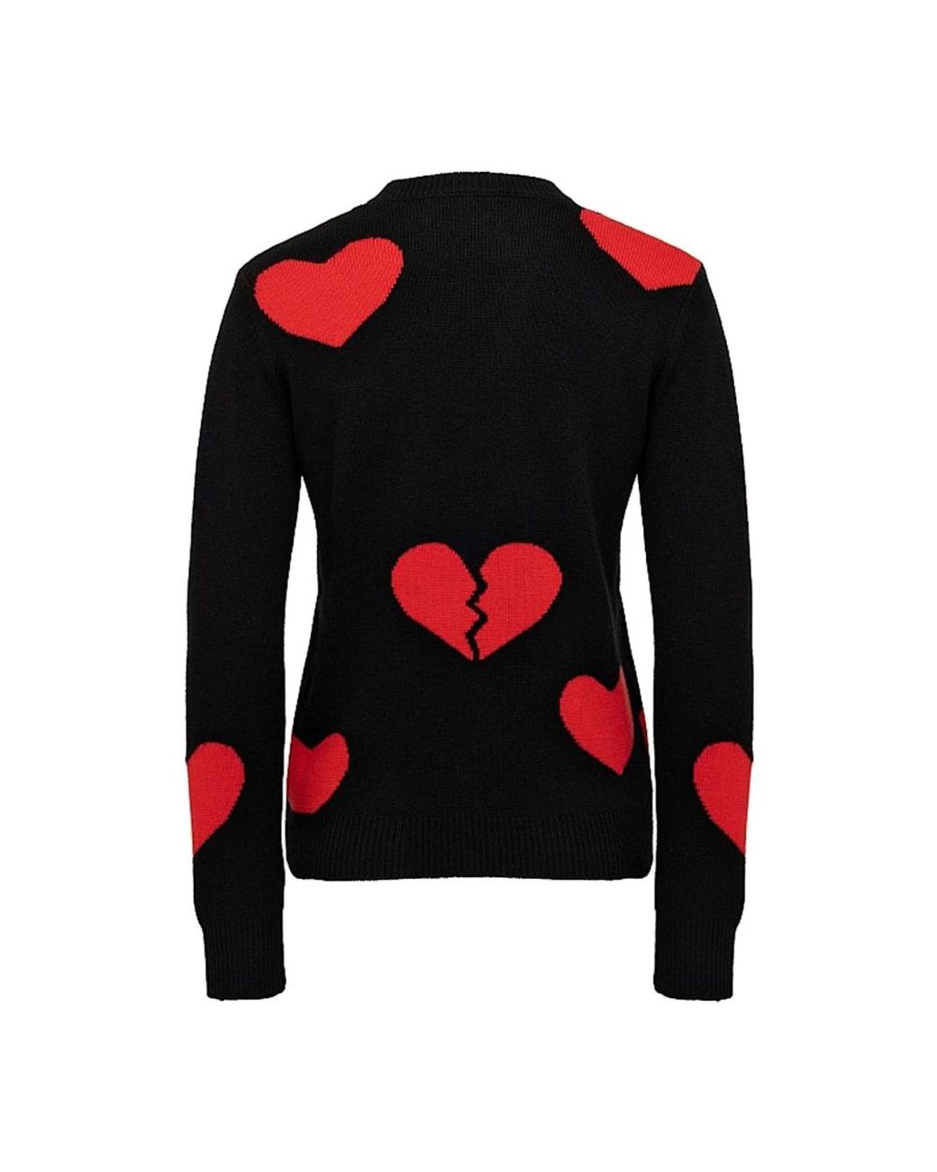 Mc2 Saint Barth Red Round-Neck Knitwear