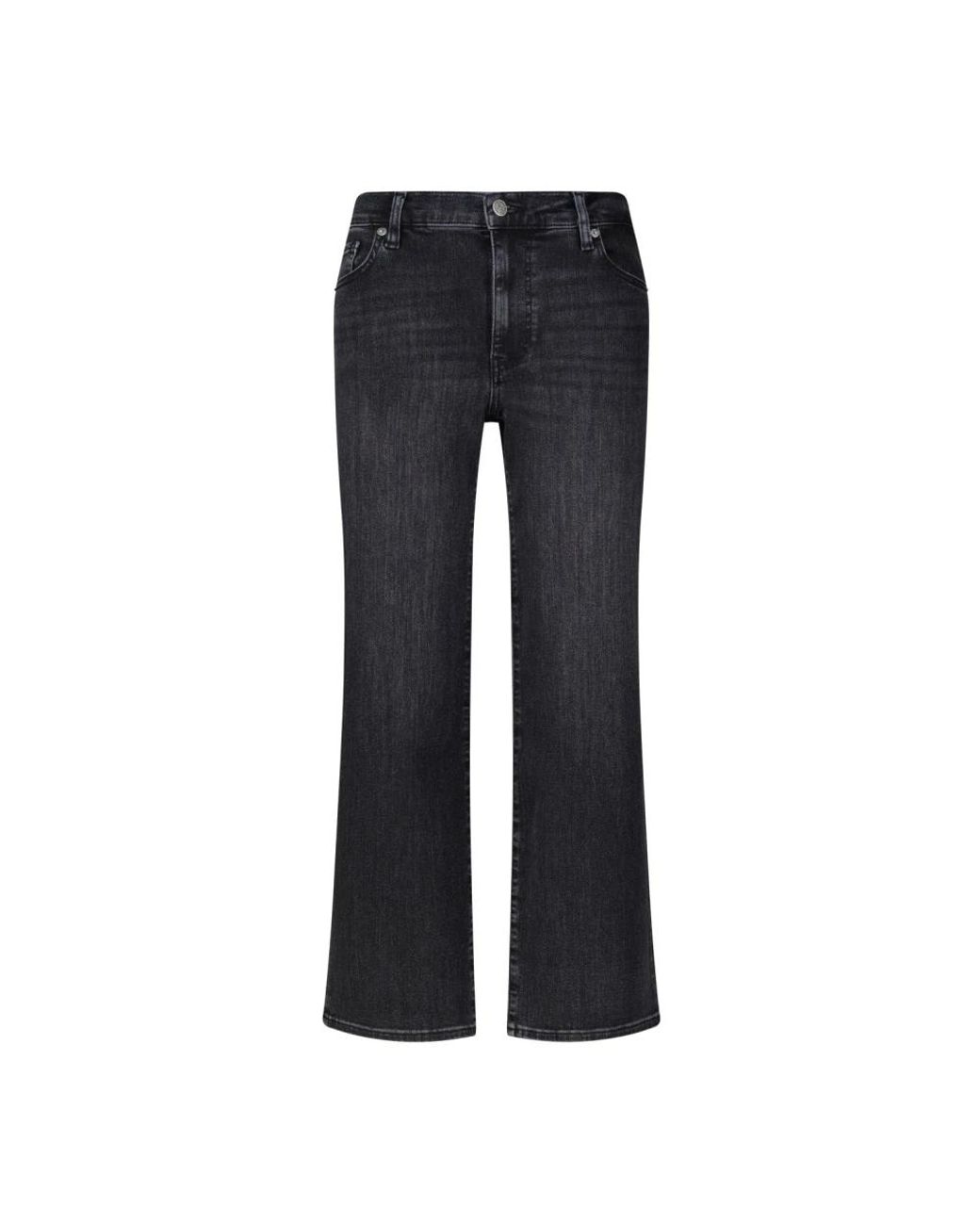 FRAME Blue Cropped Jeans